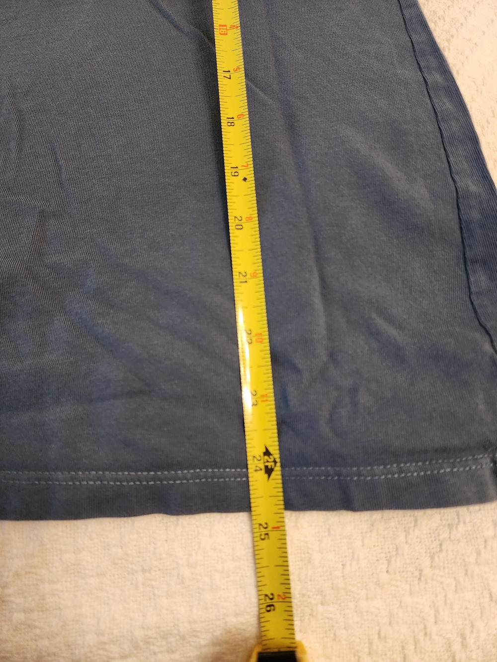 Life Is Good Dusty Blue V-Neck Daisy Scene Tee - Picture 5 of 5